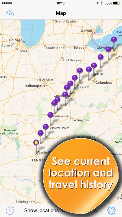 Phone Tracker for iPhones: GPS screenshot-1