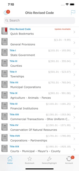 Ohio Revised Code, OH Laws ORC