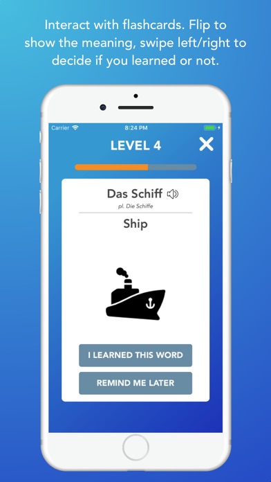 Tobo: Learn German Vocabulary screenshot 3
