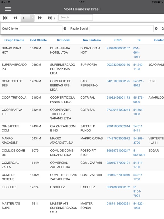 iPad Image of WebSales