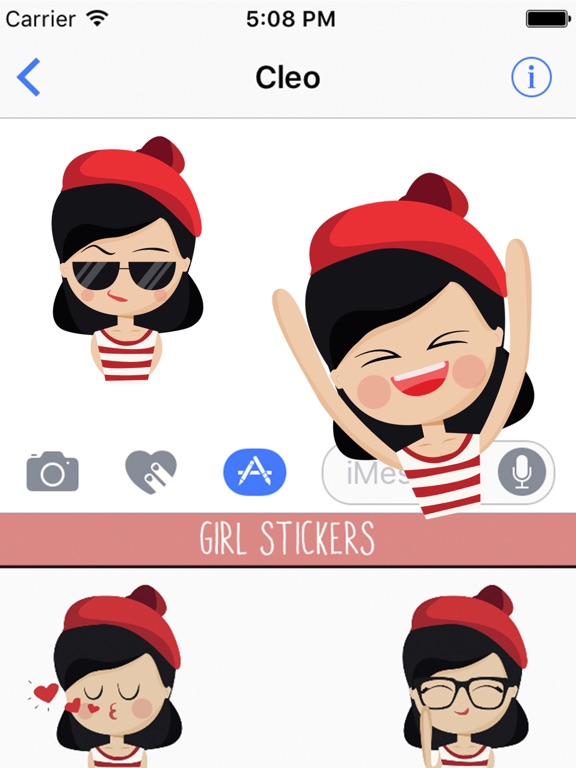 Fashion stickers - girly style by Luciano Sirmo