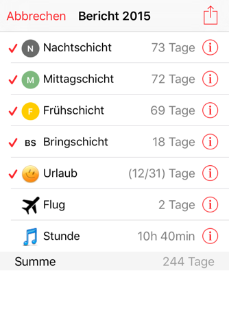 Urlaubsplan CH screenshot 4