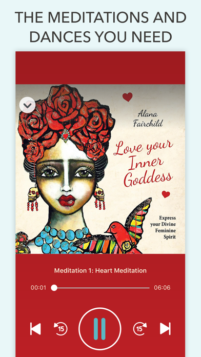How to cancel & delete Love Your Inner Goddess Audio from iphone & ipad 1
