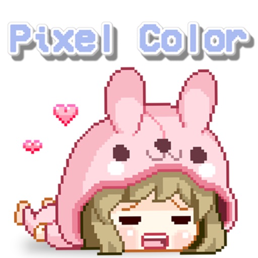 Color Pixel: Drawing By Number Icon