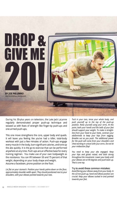 Muscle Media Magazine screenshot 2