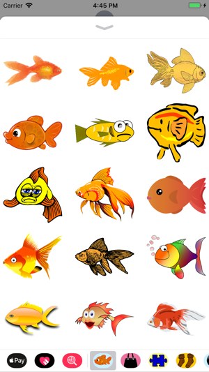 Glorious Goldfish Stickers