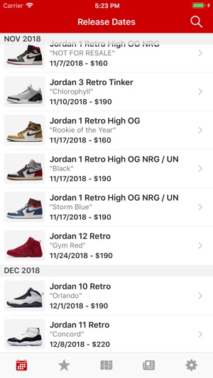 J23 - Release Dates & Restocks