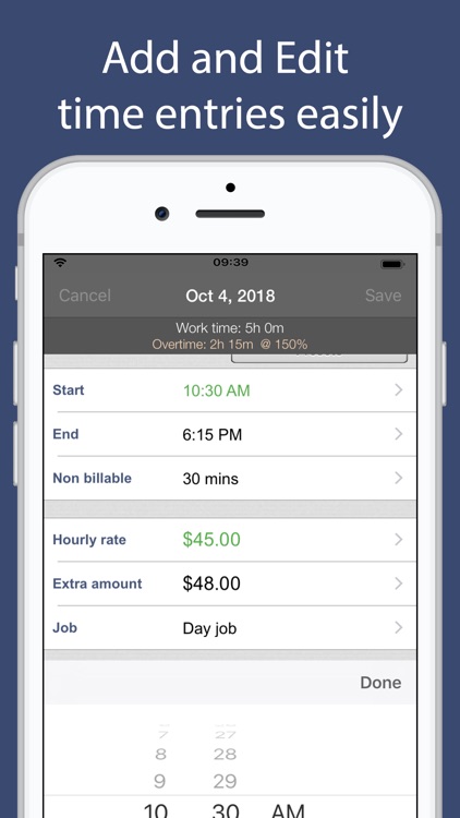 SalaryBook - Time Sheet