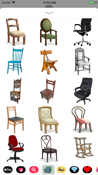 Chair Stickers screenshot 2