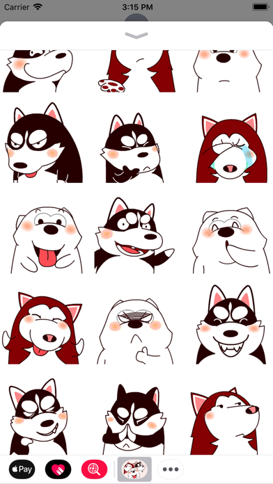 Dog Crew Animated Stickers screenshot 2