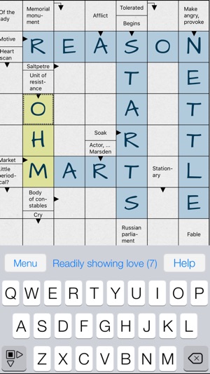 Crossword. The smart puzzle game.