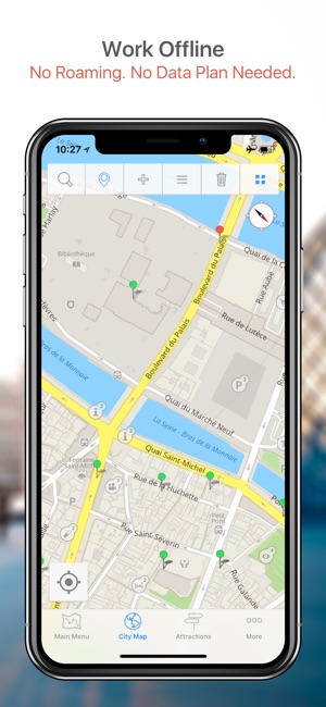 Warsaw Map & Walks (F)(圖2)-速報App