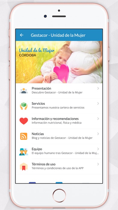 Gestacor - Unidad de la Mujer screenshot 2