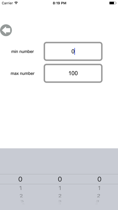 Random Numbers Generator screenshot 3