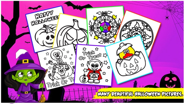 ColoringBook Halloween Holiday(圖3)-速報App