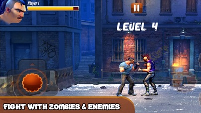 Zombie Road Street 3D Fighting screenshot 2