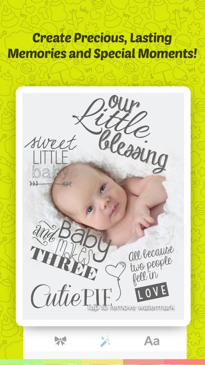 Baby Sticker- Baby Milestones screenshot-3
