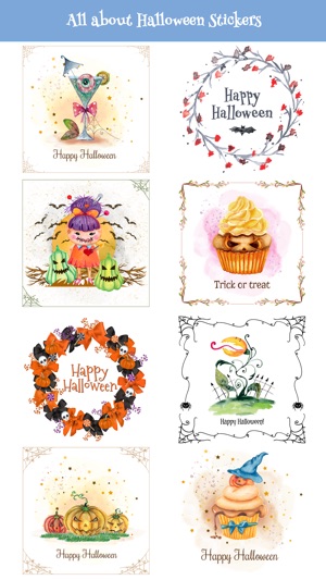 Beautiful Watercolor Halloween(圖3)-速報App