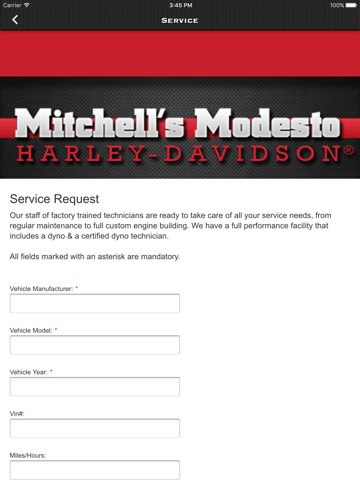 Mitchell's Modesto H-D® screenshot 3