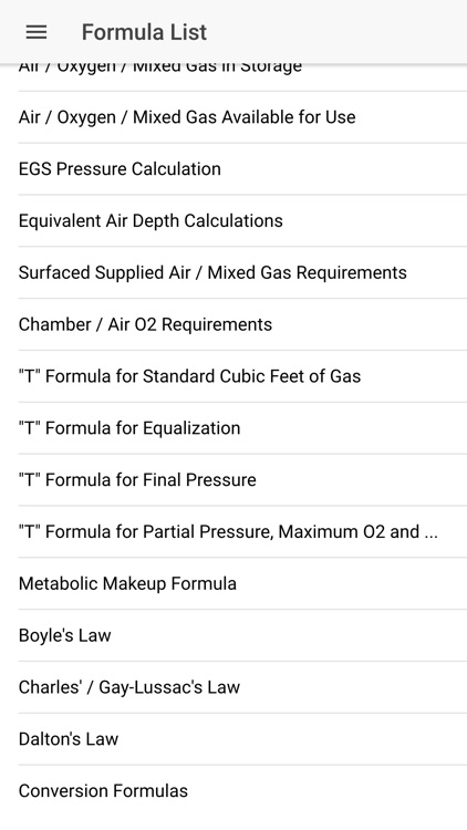 US Navy Dive Manual/Calculator screenshot-5