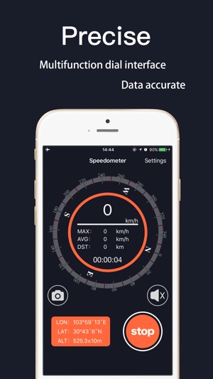 Speedometer Pro- 速度与经纬度测量分析工具(圖1)-速報App