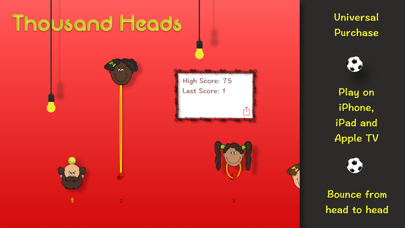 How to cancel & delete Thousand Heads Ball Bouncing from iphone & ipad 2