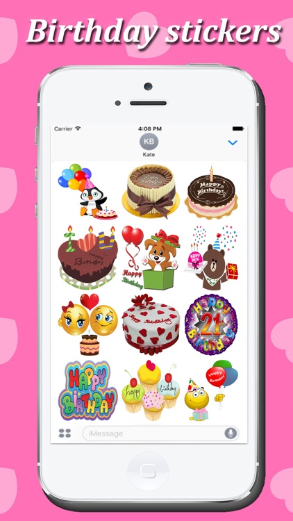 Happy Birthday-Awesome Stickers Pack