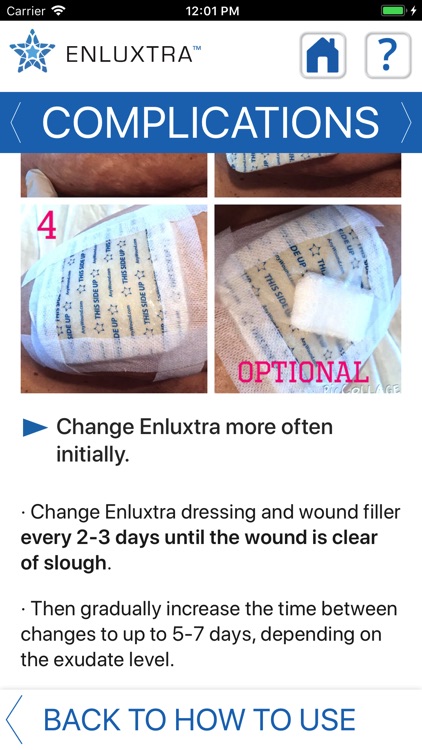 ENLUXTRA "ANY Wound" dressing screenshot-4