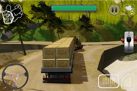 Cargo Trailer Transport Truck screenshot 3