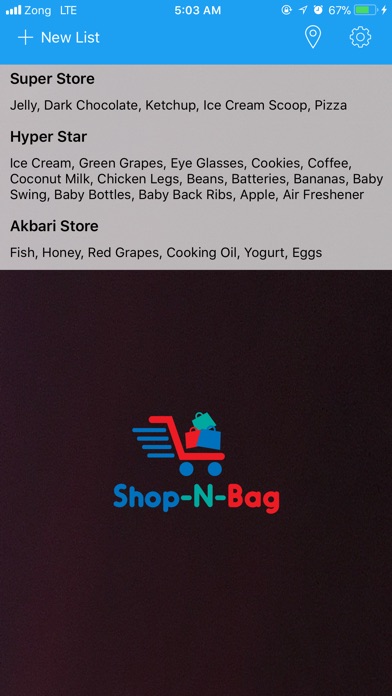 Shop-N-Bag - Shopping Lists screenshot 3