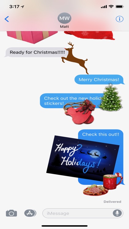 Christmas and Holiday Stickers