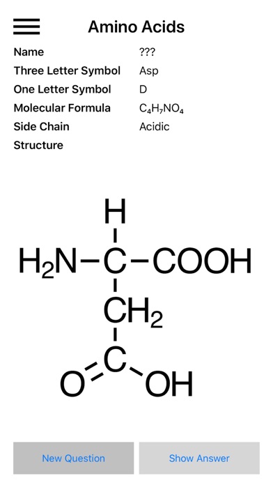 Amino Acids Flashcards screenshot 2