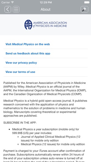 American Association of Physicists in Medicine(圖2)-速報App