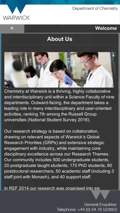 Warwick Chemistry screenshot 2