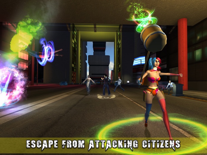 Scary Clown Girl Criminal