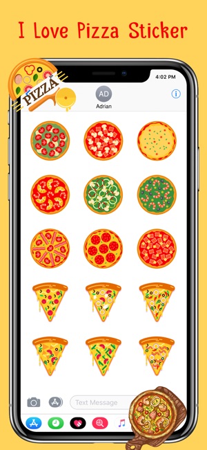 Loving Hot Pizza Stickers