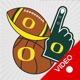 Oregon Ducks Animated Selfie Stickers