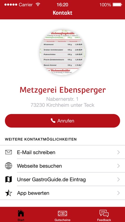 Metzgerei Ebensperger screenshot-3