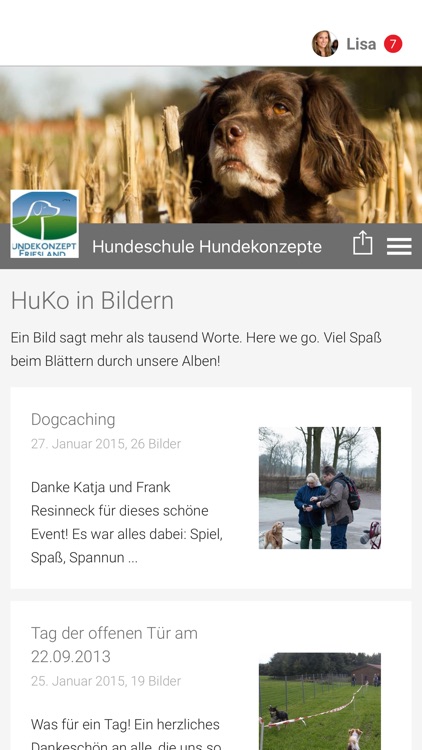 Hundeschule Hundekonzepte