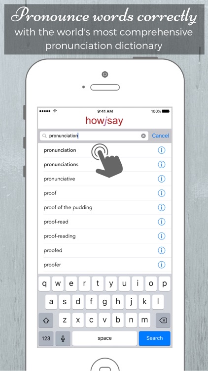 Howjsay English Pronunciation Dictionary