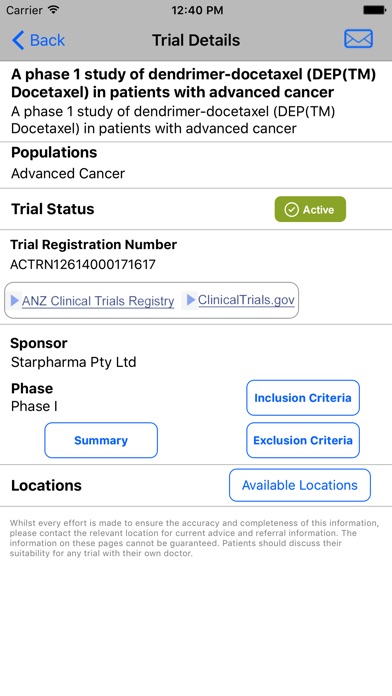 Clintrial Refer Rural NSW screenshot 4