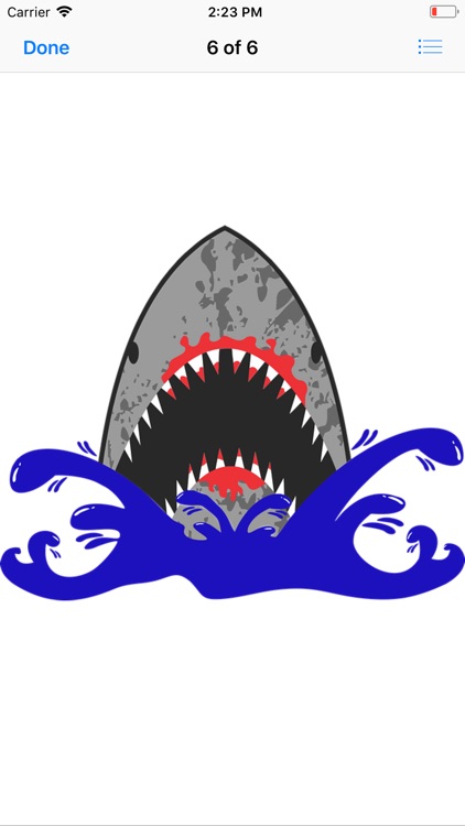 Ocean Shark Stickers screenshot-7