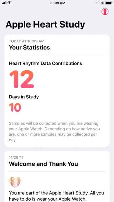 Apple Heart Study screenshot 2
