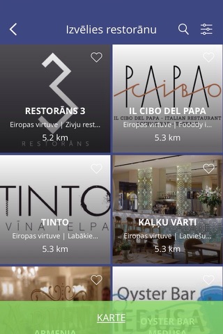 Fooddy - Mobile guide to Riga restaurants and bars screenshot 2