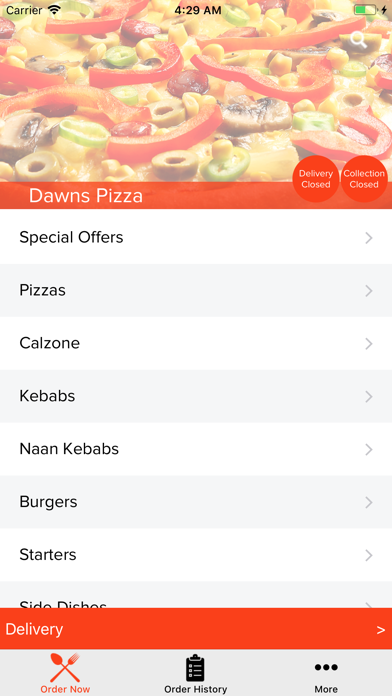Dawns Pizza screenshot 2