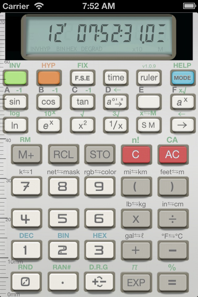 SciCalc82 screenshot 2