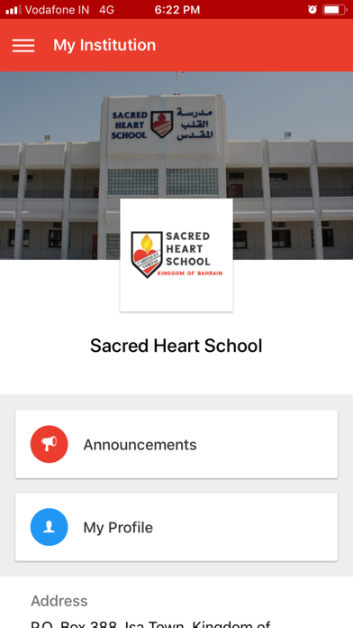 How to cancel & delete Sacred Heart School Bahrain from iphone & ipad 1