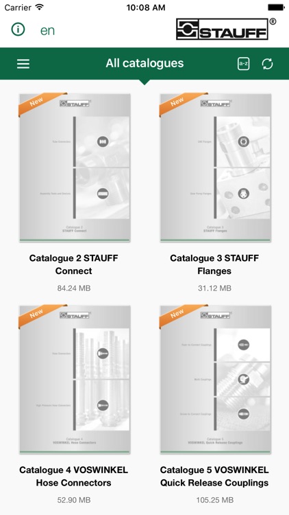 STAUFF Catalogue App