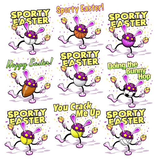 Easter Sports Sticker MegaPack