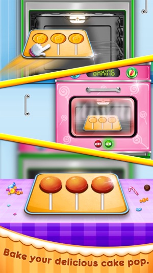 Sweet Cake Pop Maker - Cooking(圖2)-速報App